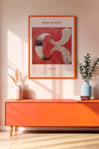 Cuadro «El cisne, número 9» Hilma Af Klint - 33 x 48 cm