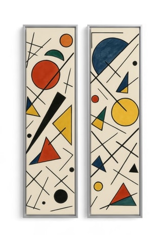 2 tableaux - 25 x 100 cm