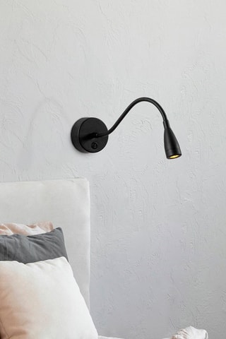 Aplique mural - Negro - 40 W