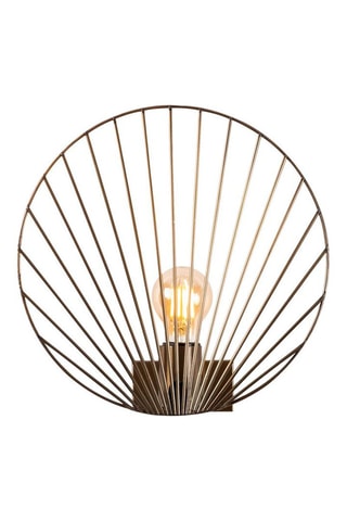 Aplique mural Byisoo - Dorado - 60 W