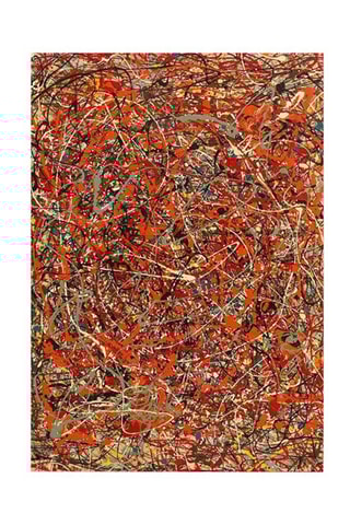 Cuadro «The Fury» Jackson Pollock - 70 x 100 cm
