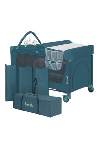 Babybed Flower - Turquoise - Vanaf de geboorte t/m 36 maanden - T/m 15 kg