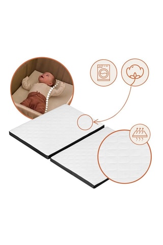 Babybed Alice - Zwart - Vanaf de geboorte t/m 36 maanden - T/m 15 kg
