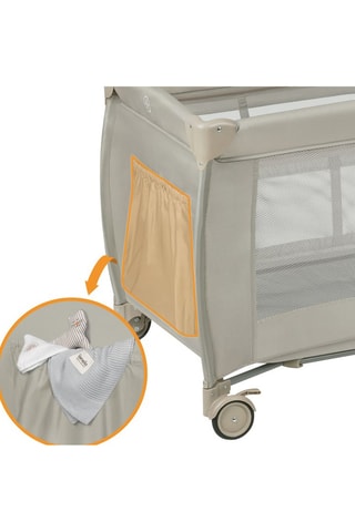 Reisbed 2-in-1 Stefi Plus - Vanaf de geboorte - T/m 15 kg