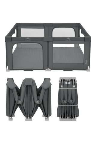 Speelhoek voor Kinderen - Grijs - 151 x 185 x 76,5 cm - Vanaf de Geboorte