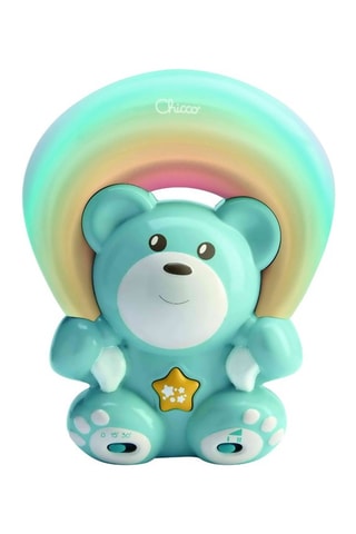 Orsetto musicale arcobaleno - Dalla nascita - Blu