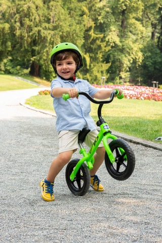 Bici senza pedali - Verde chiaro - Da 3 a 5 anni - Fino a 25 kg