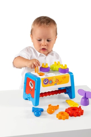 Banco di attività 2-in-1 - 14 pezzi - Da 12 mesi