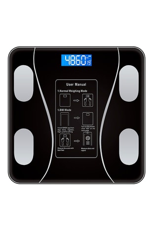 Bilancia connessa - Nero - Fino a 180 kg