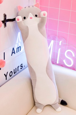 Peluche in pile gatto - Da 3 anni