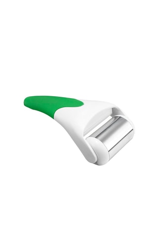 Rullo di ghiaccio per viso - Verde scuro e bianco