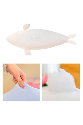 Cuscino delfino - Rosa - 90 x 35 cm