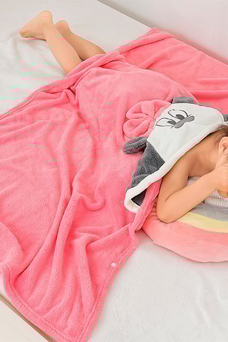 Mantella da bagno in pile - Verde