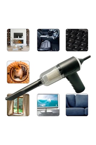Aspirapolvere soffiatore 3 in 1 senza sacco e senza cavo - Filtro HEPA