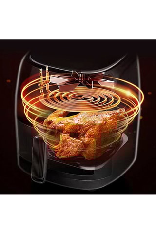 Friggitrice ad aria - Nero - 8 l