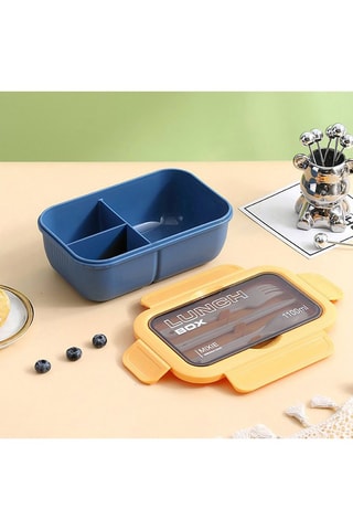 Lunch box con ciotola - 21 x 13 x 7,5 cm