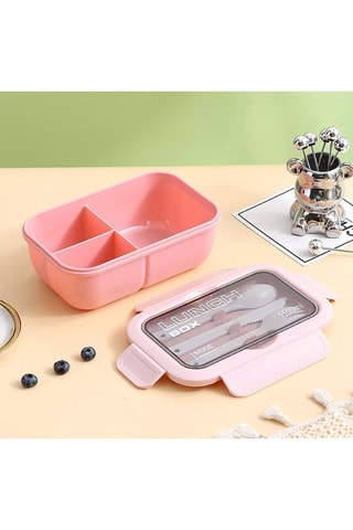 Lunch box con ciotola - 21 x 13 x 7,5 cm