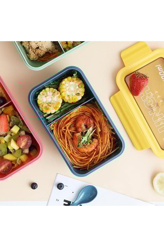 Lunch box con thermos - 20,3 x 12,3 x 7,3 cm