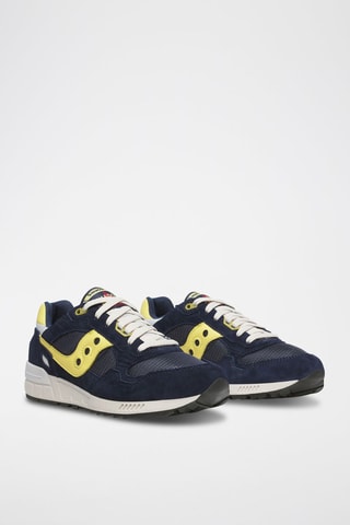 Nubuck Sneakers Shadow 5000- Marineblauw en geel