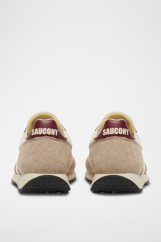 Nubuck Sneakers Trainer 80 - Beige en bordeauxrood