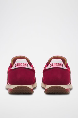 Nubuck Sneakers Trainer 80 - Rood en wit