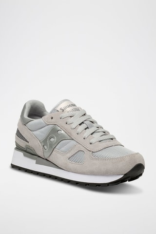 Nubuck Sneakers Shadow Original - Grijs en Zilverkleurig