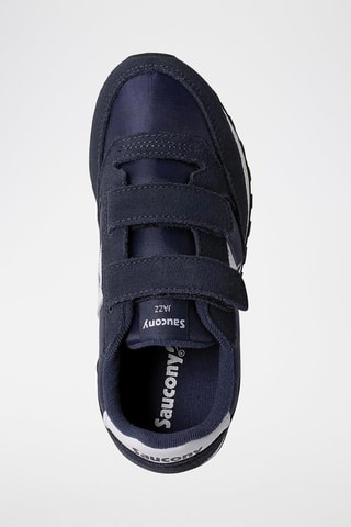 Nubuck Sneakers Jazz Double HL - Marineblauw