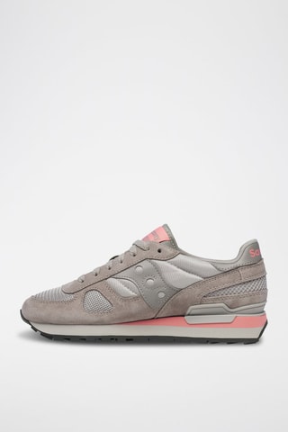 Nubuck Sneakers Shadow - Lichtgrijs