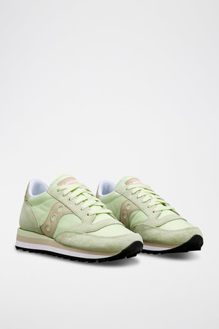 Leren Sneakers Jazz Triple - Groen