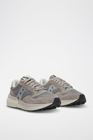 Leren Sneakers Jazz - Lichtgrijs