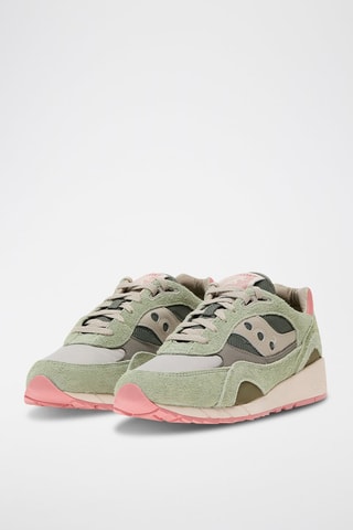 Nubuck Sneakers Shadow 6000 - Lichtgroen en Smaragdgroen