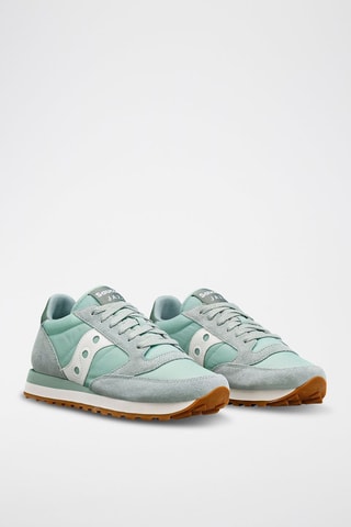 Leren Sneakers Jazz - Lichtgroen 