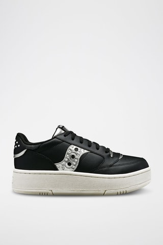Zapatillas de piel con plataforma Jazz Court Platform - Negro
