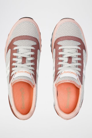 Zapatillas Jazz Triple - Blanco y rosa