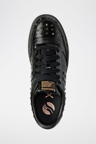 Zapatillas de piel Jazz Court - Negro