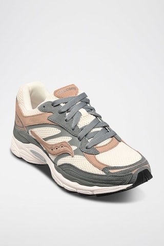 Zapatillas de piel Progrid Omni 9 - Crudo y verde oscuro