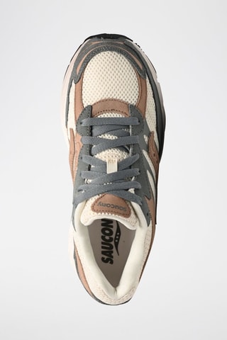 Zapatillas de piel Progrid Omni 9 - Crudo y verde oscuro