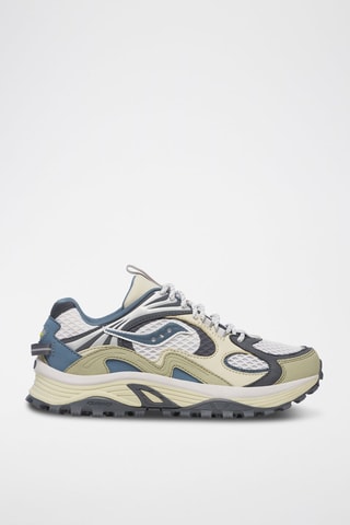 Zapatillas Grid Aura X - Caqui y azul marino