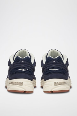 Zapatillas de piel Grid Jazz 9 - Azul marino