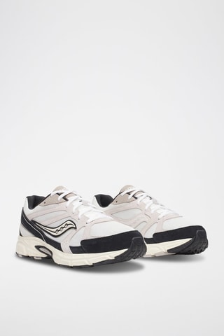 Zapatillas de piel Ride millenium - Blanco y negro