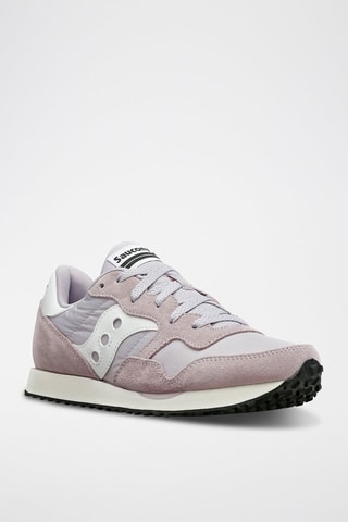 Leren Trainingsschoenen DXN - Grijs