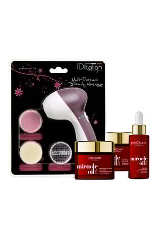 Coffret soin et masseur multiusages - 4 produits - Peaux à rides