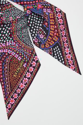 Bandeau en soie Kate - Rouge