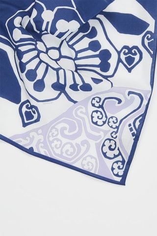 Carré Lara - Bleu cobalt