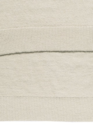 Echarpe en laine et cachemire - Ecru