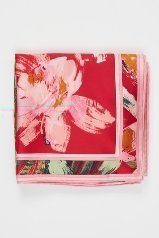 Carré en soie Gipsy - Fuchsia