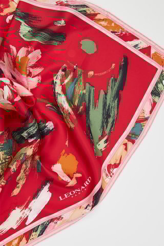 Carré en soie Gipsy - Fuchsia