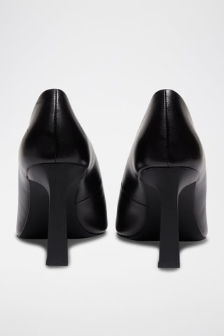 Escarpins en cuir d'agneau - Noir