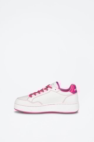 Baskets en cuir Blanc