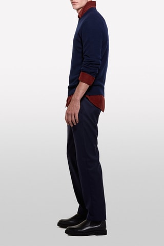 Pull en laine - Bleu marine